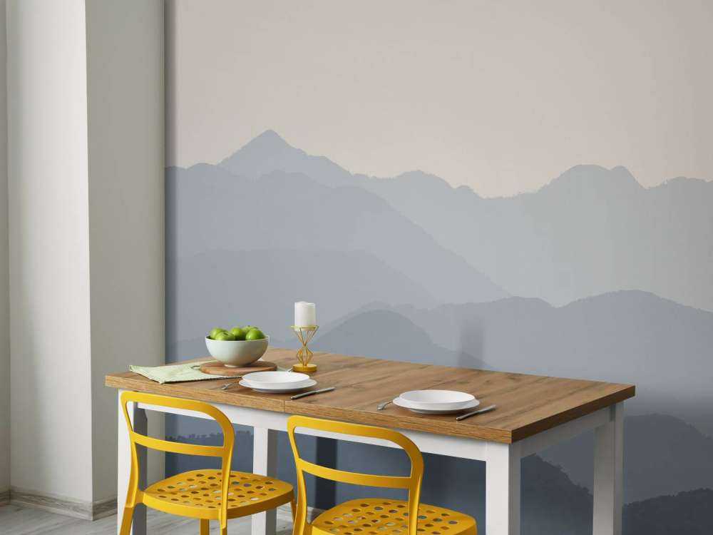 Mountain landscape in the jungle