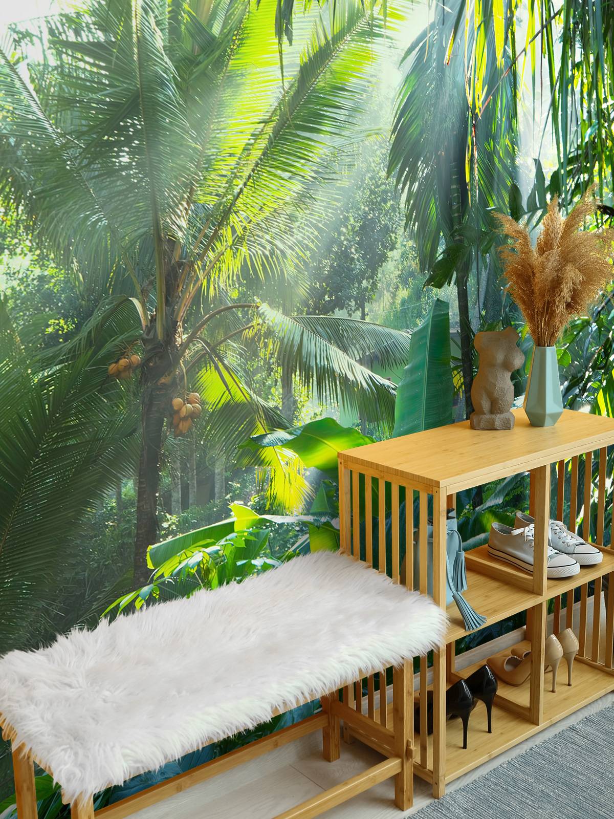 In the tropical forest