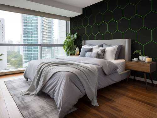 Green beehive