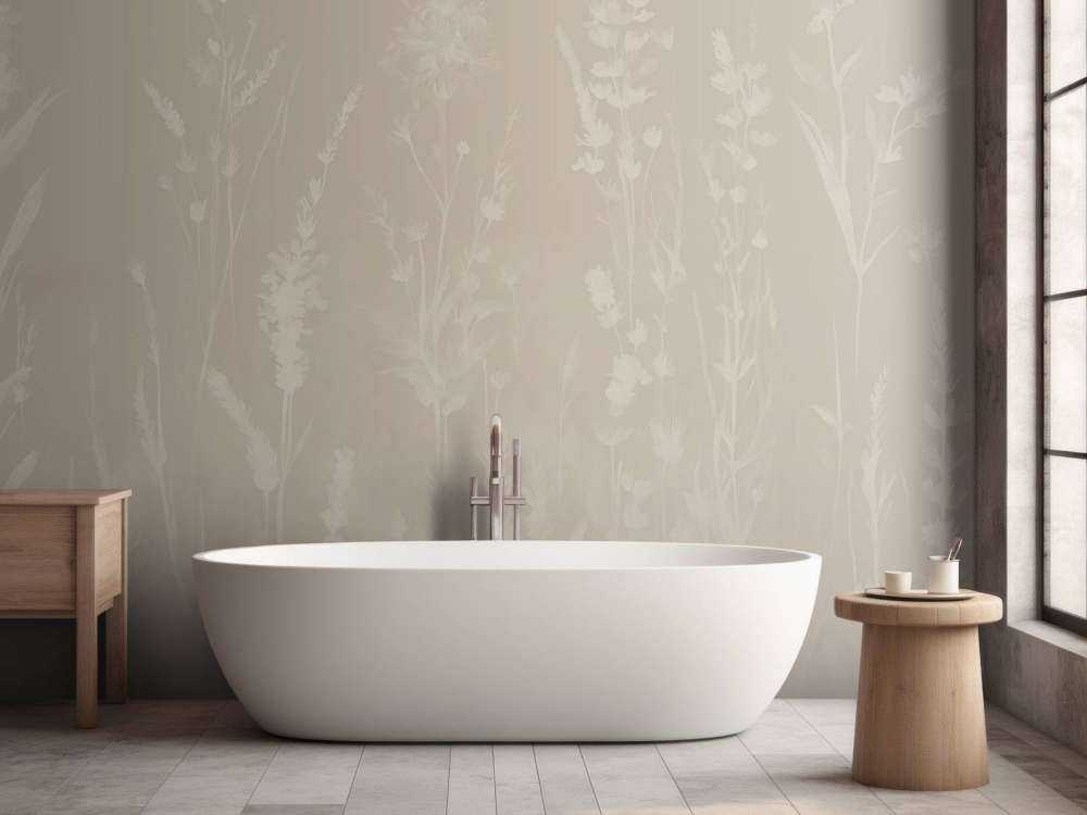 Lavender Glade Seamless Taupe