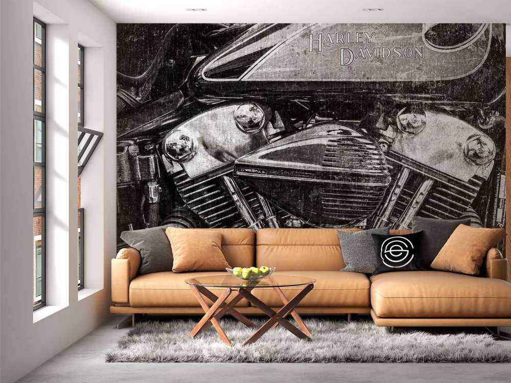 Harley davidson close-up