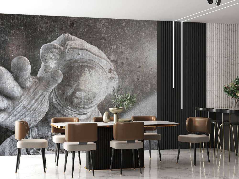 Reaching out astronaut