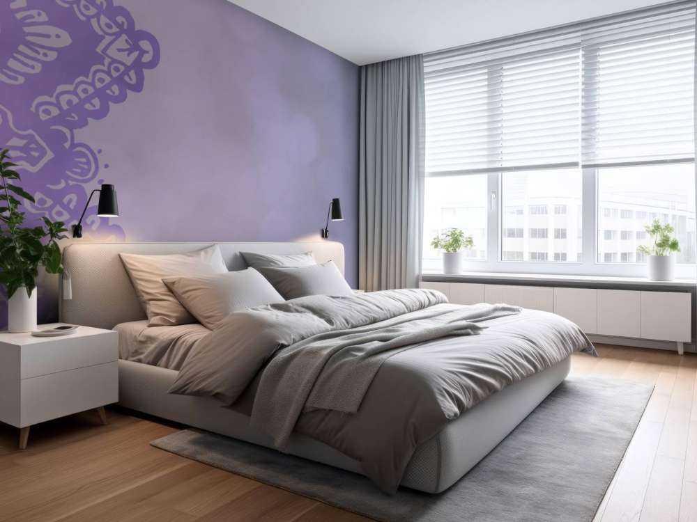 Purple mandalas
