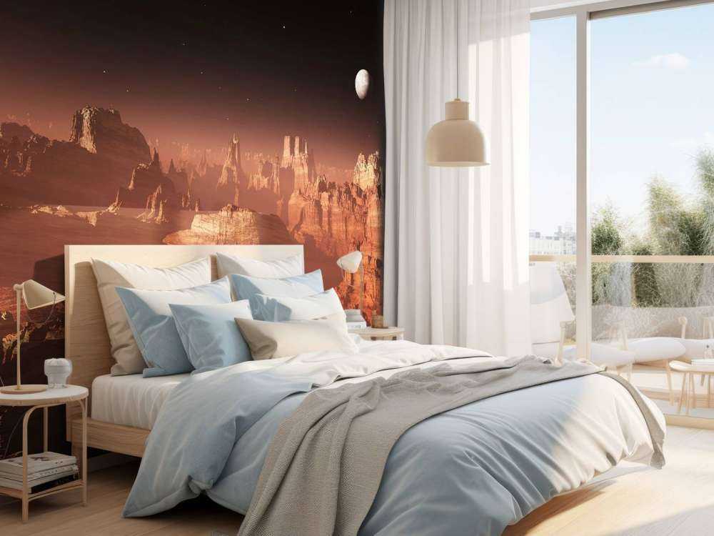 Sunset on Mars