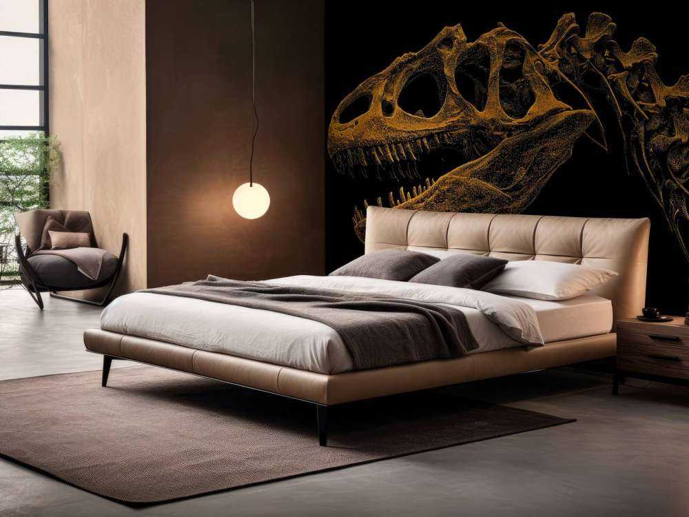 Skeleton of a dinosaur