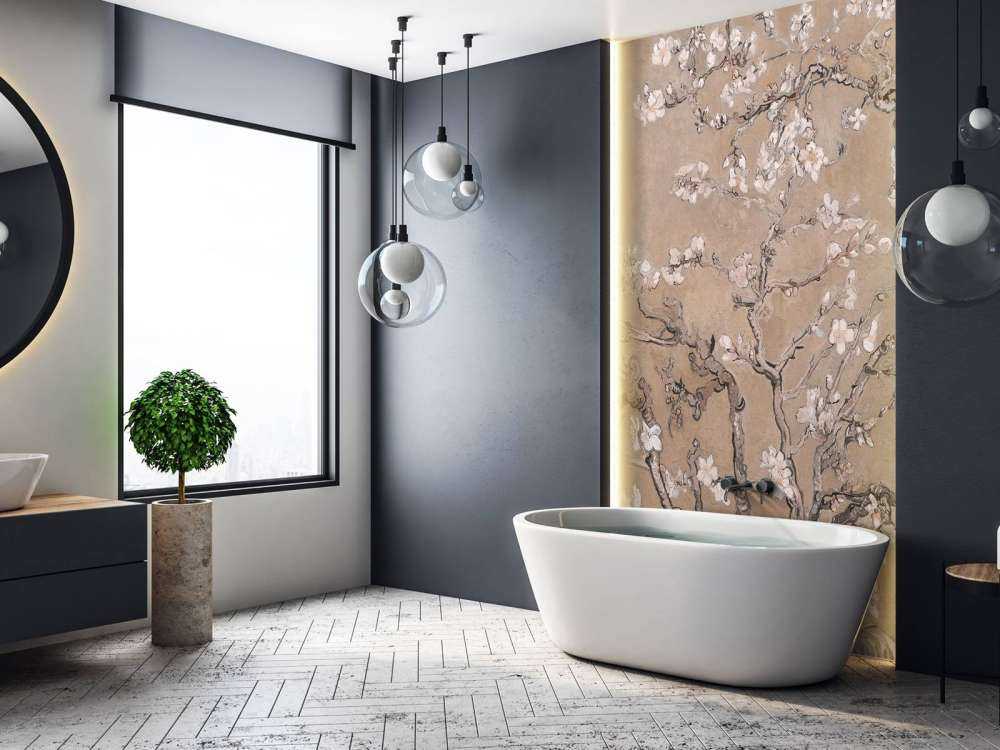 Light-coloured Almond Blossom