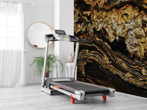 Black gold marble