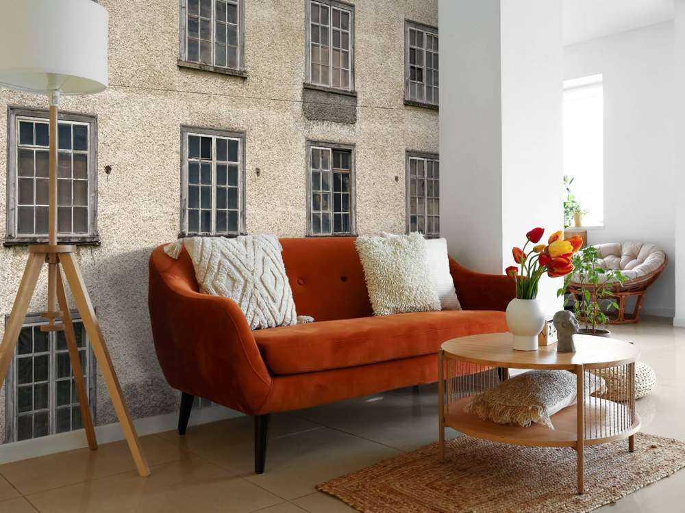 Facade of an old factory