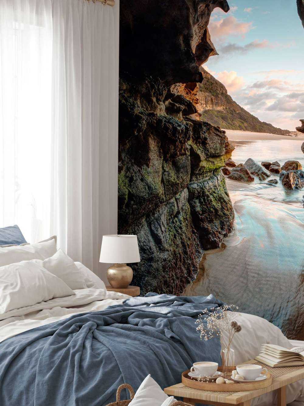 Sea between the rocks