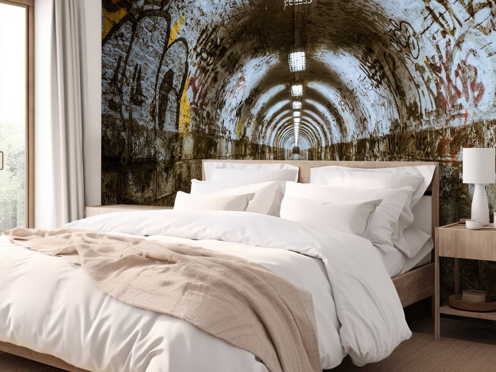 Graffiti tunnel 3D