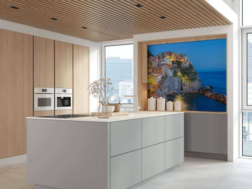 Italian city by night