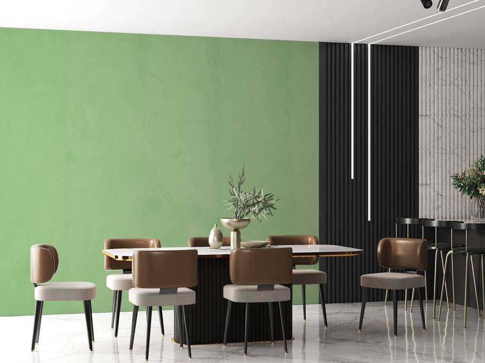 Sage green concrete