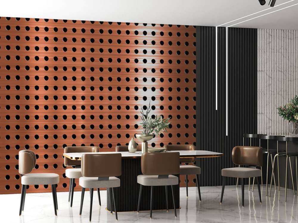 Copper metal plate