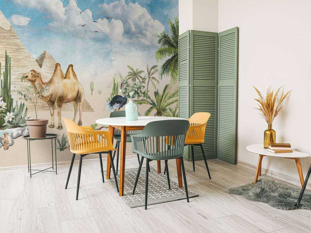 Animals at the pyramids