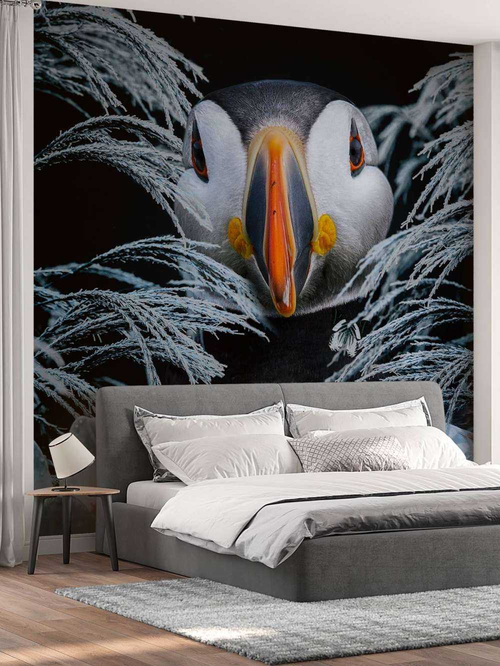 Atlantic Puffins Portrait