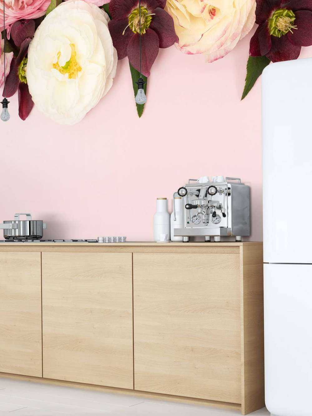 Different colored flowers