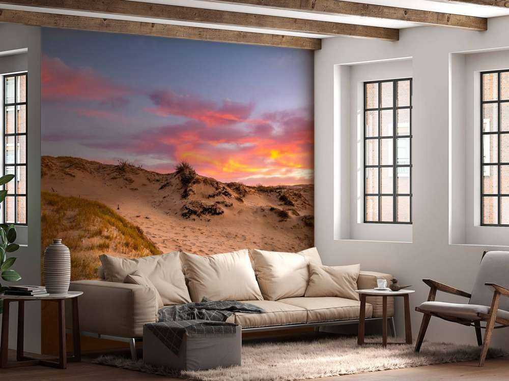 Sunset from the dunes