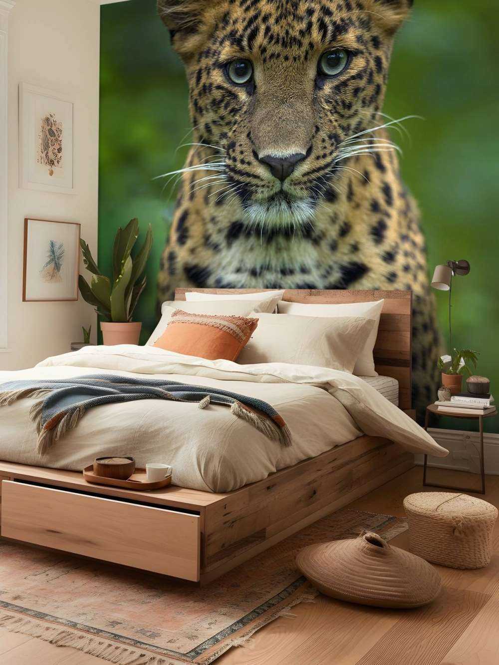 Concentrated leopard