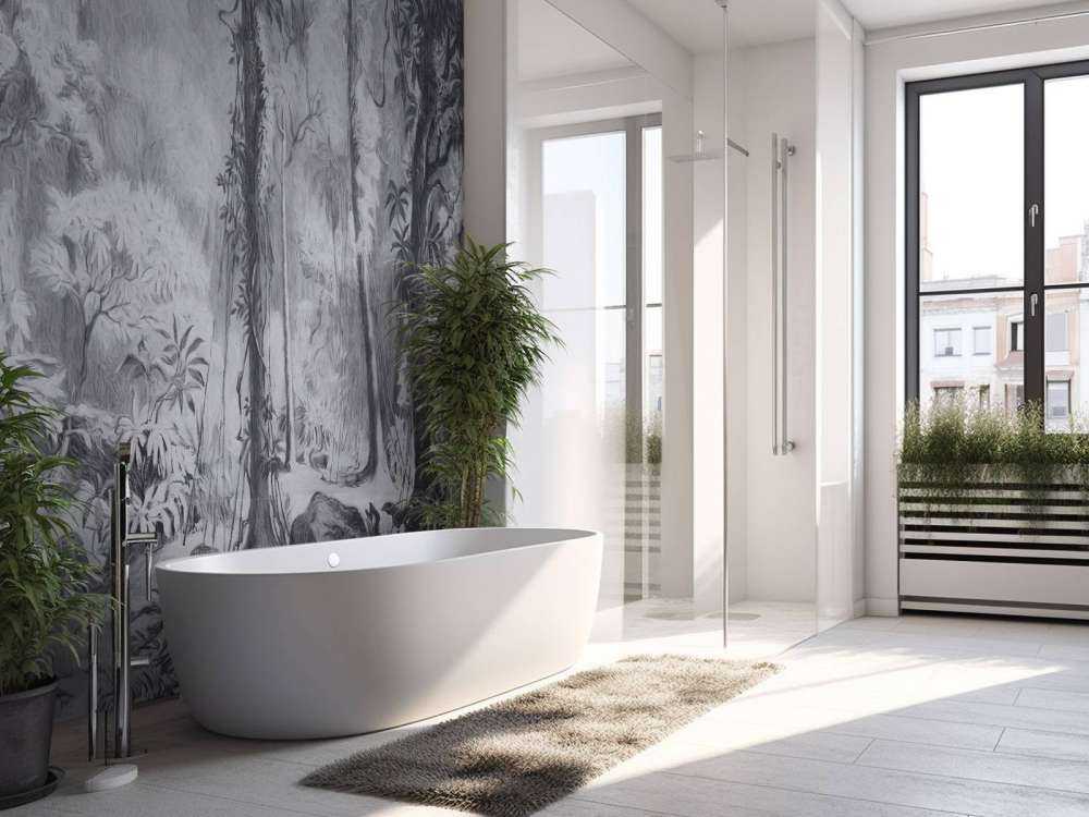 Tropical forest - gray