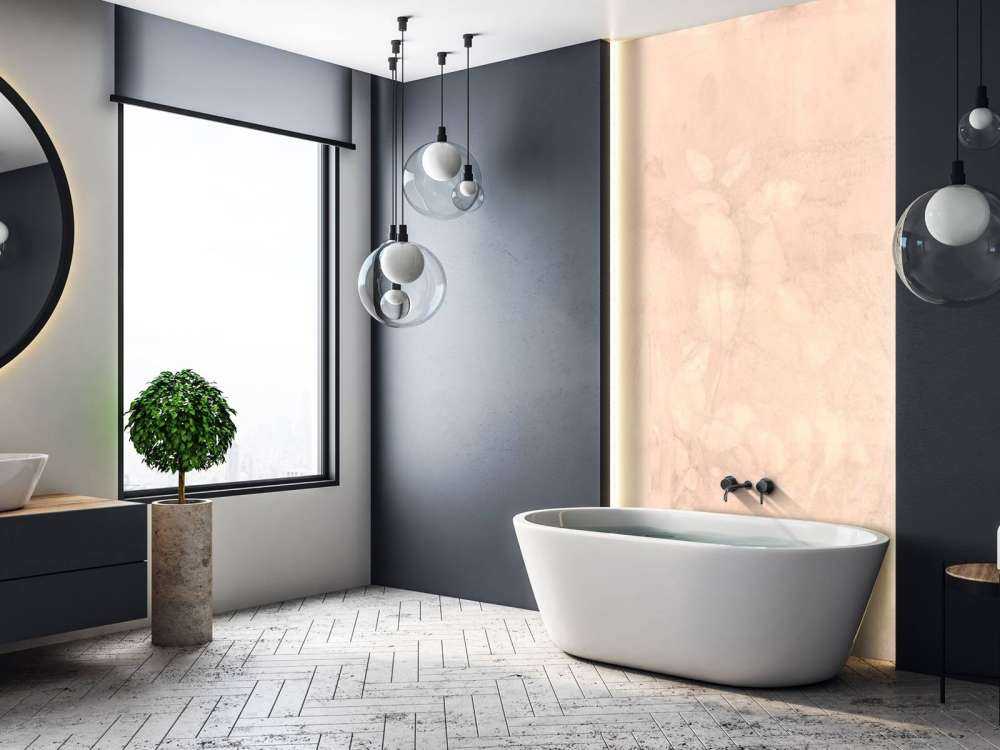 Wild blackberry and plantain - dream world in violet