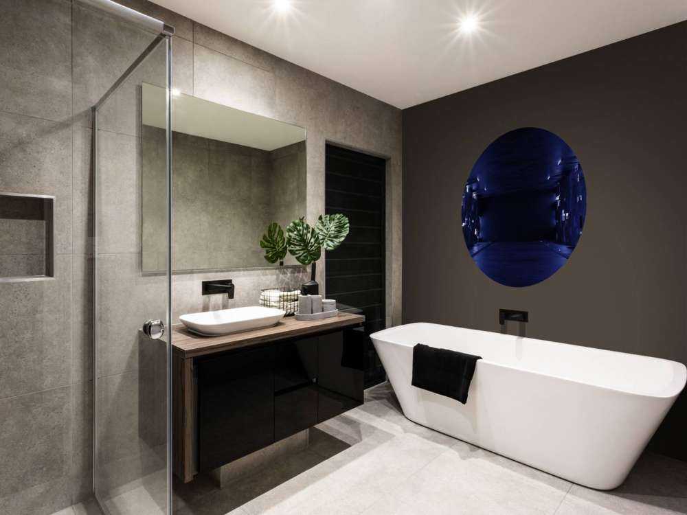 Modern futuristic room