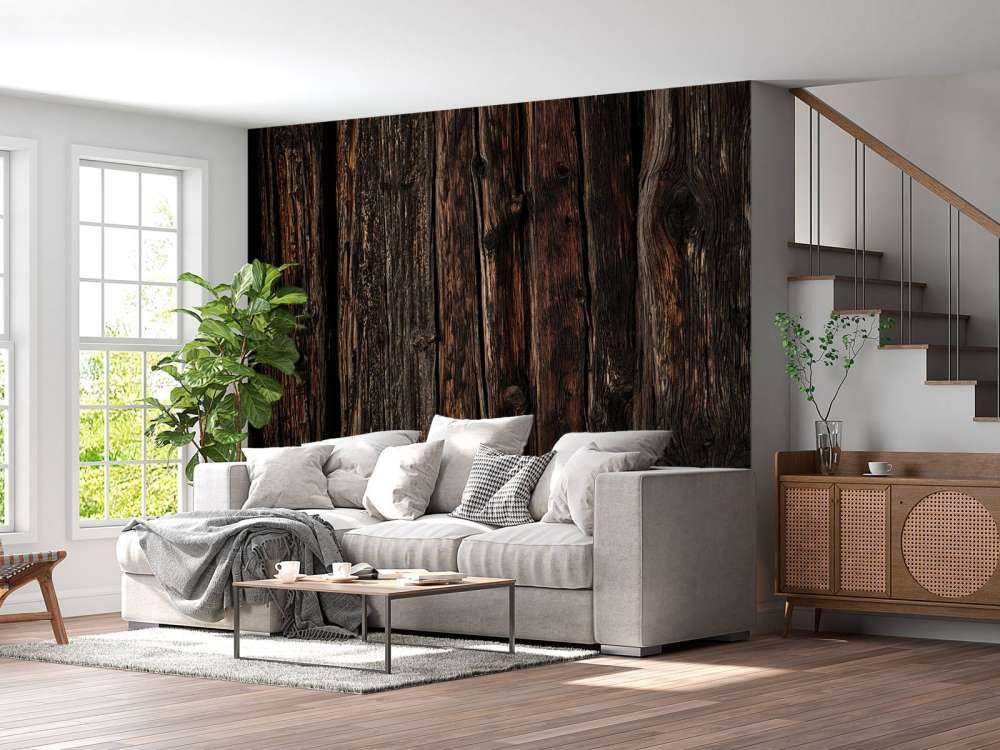 Dark old wood