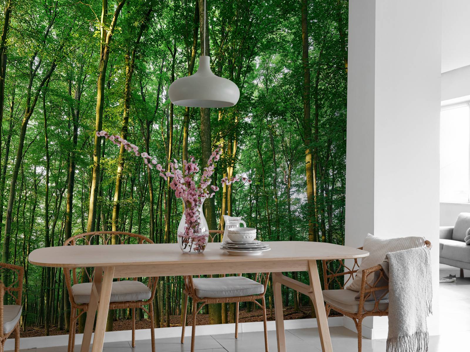 Green forest 