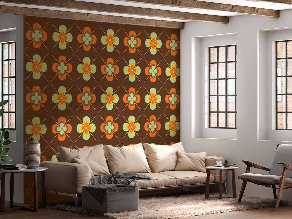 Vintage daisies flowers