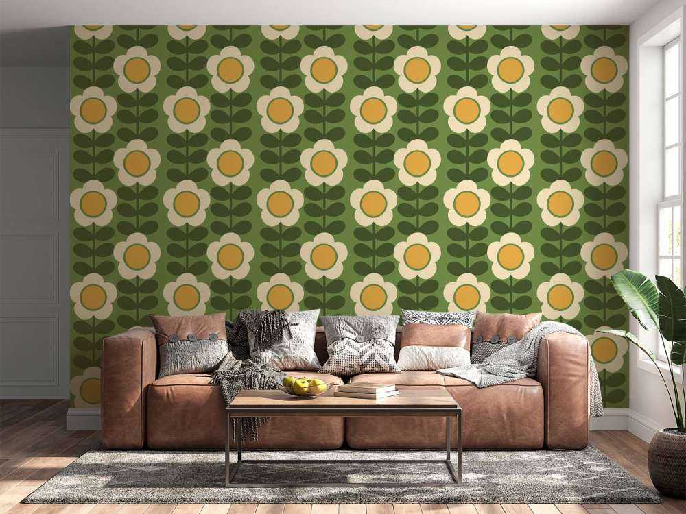 Retro daisies
