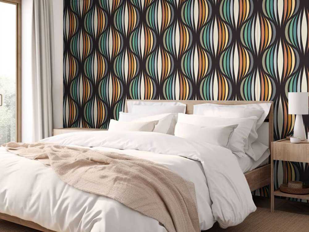 Pattern in retro style