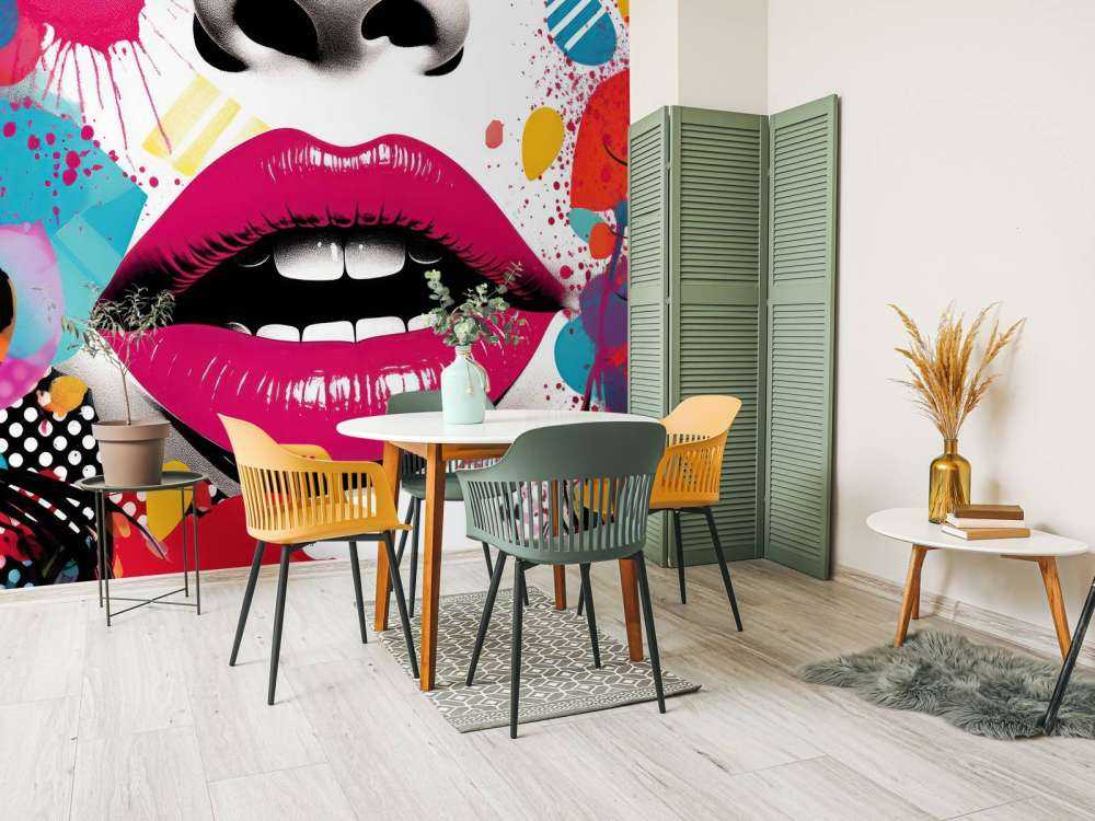 Pop Art Lips