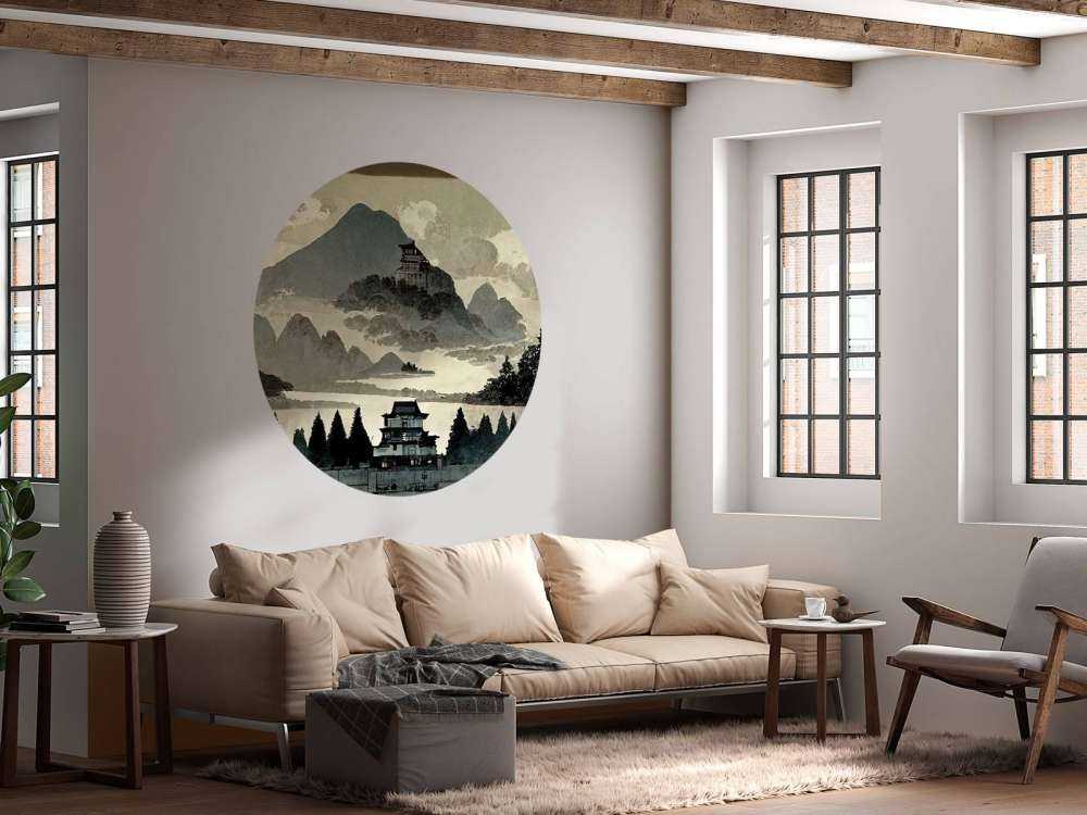 Geïllustreerde Chinese landschap