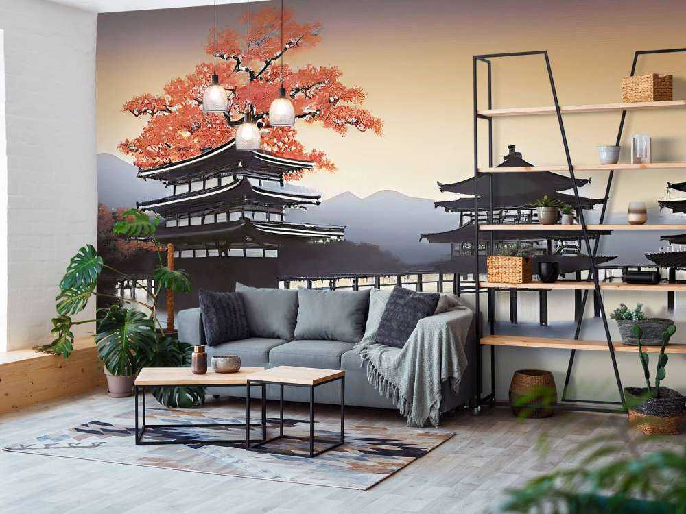 Rustgevend landschap