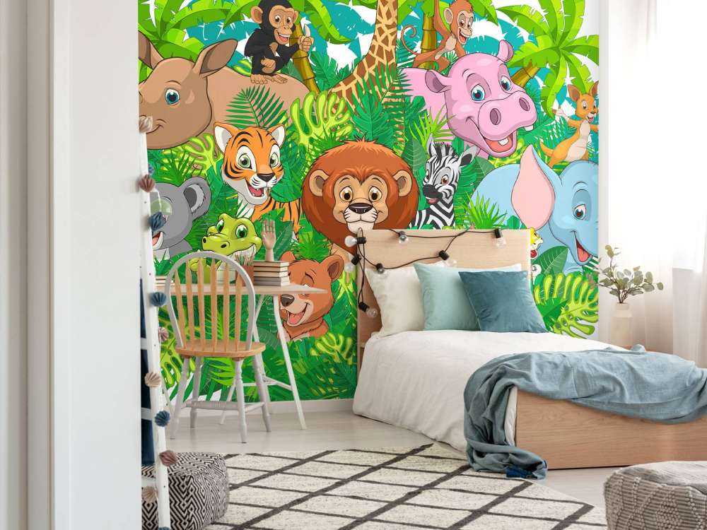 Funny animals for children