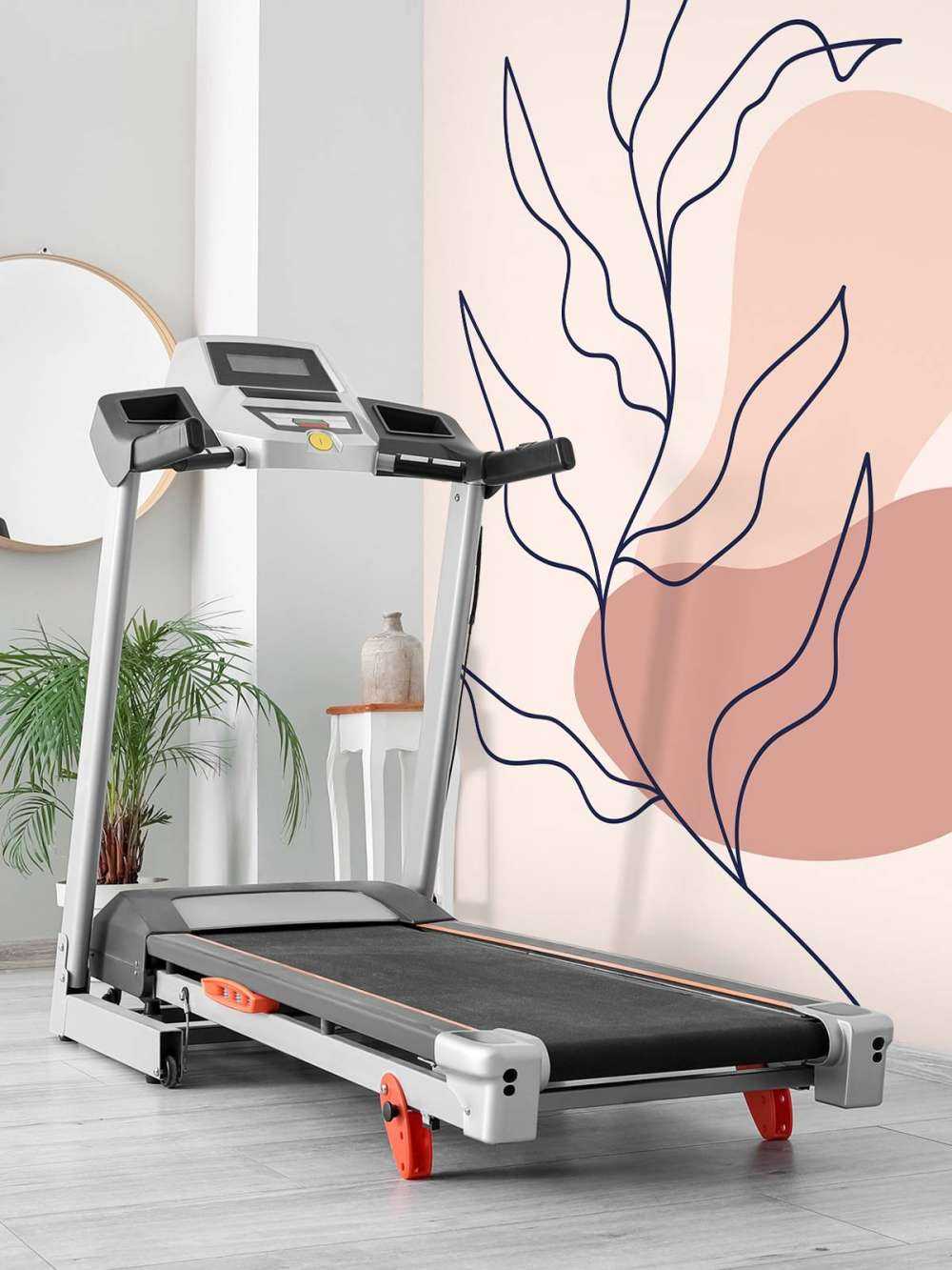 Abstracte plant en vormen