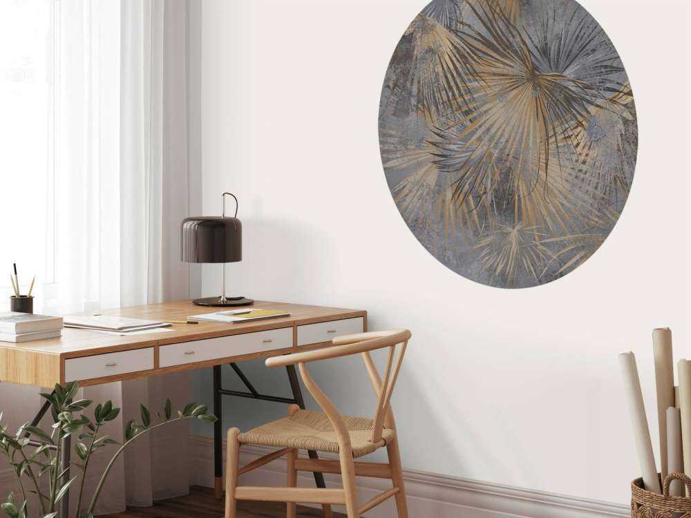 Exotic leaves concrete