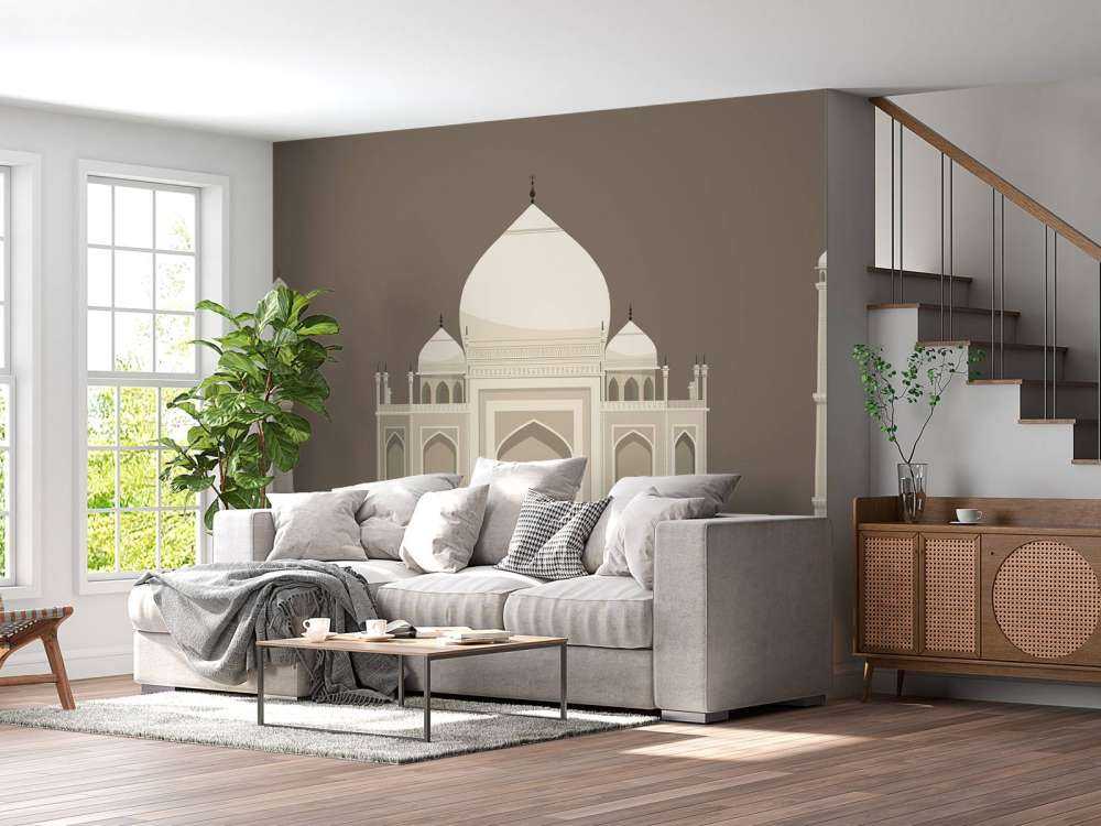 Illustratie van Taj Mahal