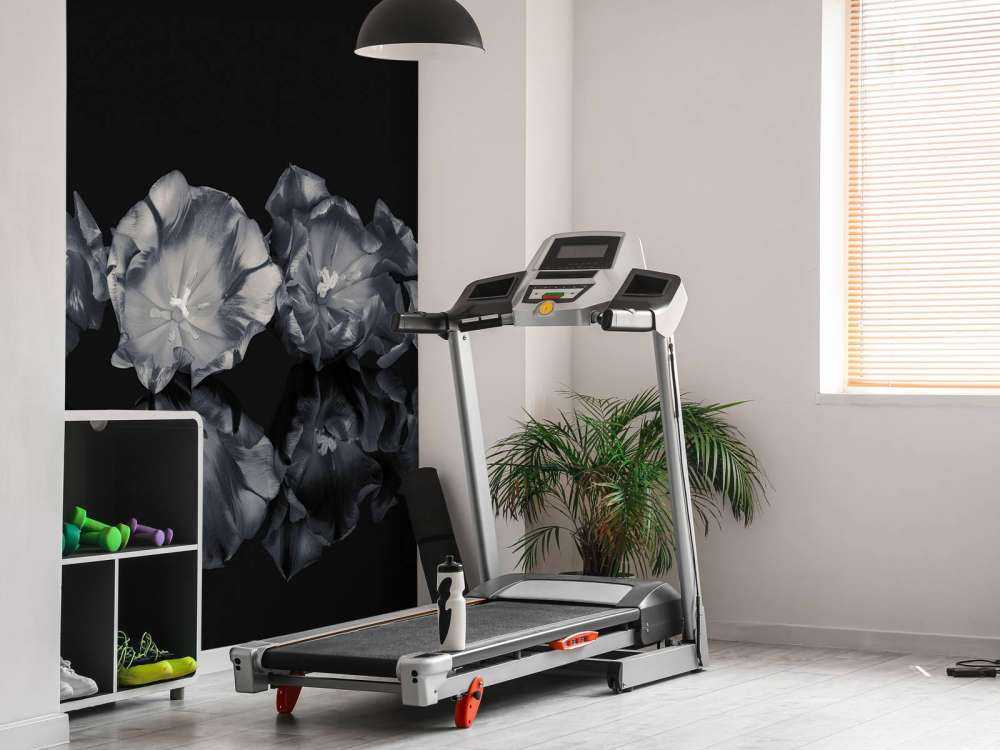 Bloemen in het zwart-wit