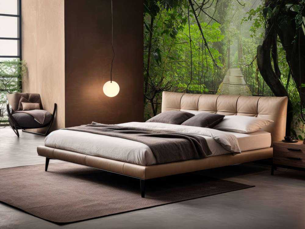 Bridge with wooden planks