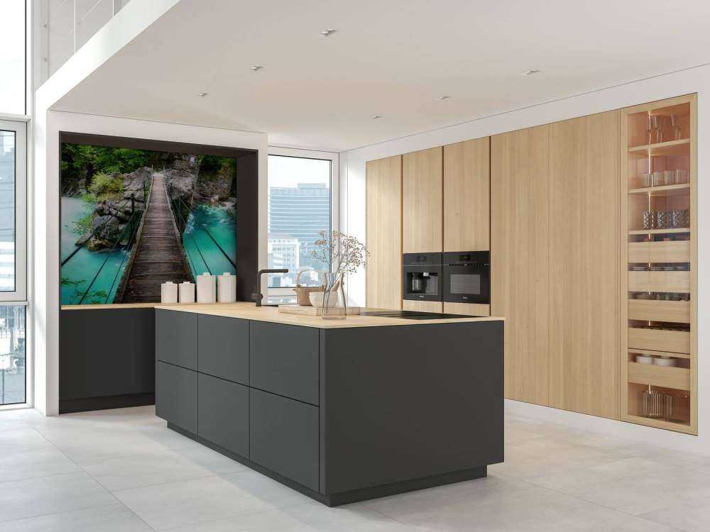 Bridge over beautiful blue river