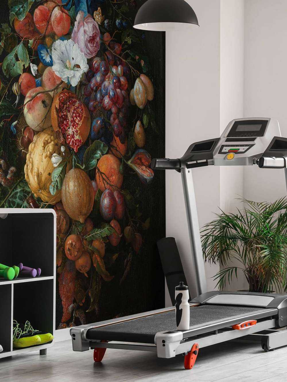 Festoon of fruit and flowers