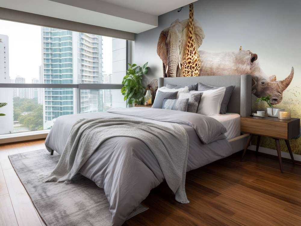 Animals in the savannah