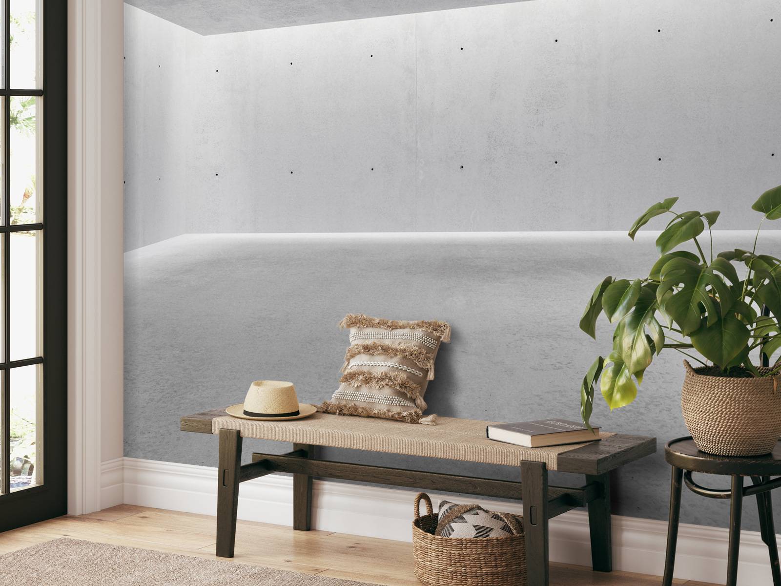 Concrete hall