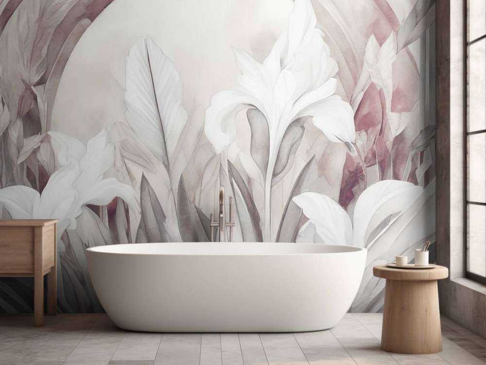 Irises at Sunrise Orange