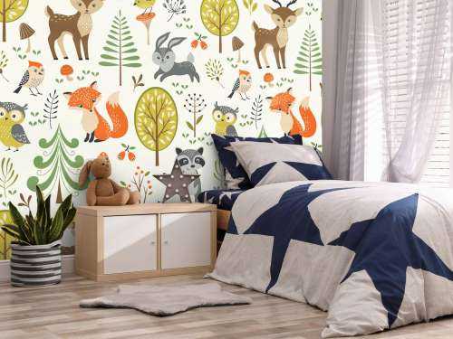 Animals in the forest