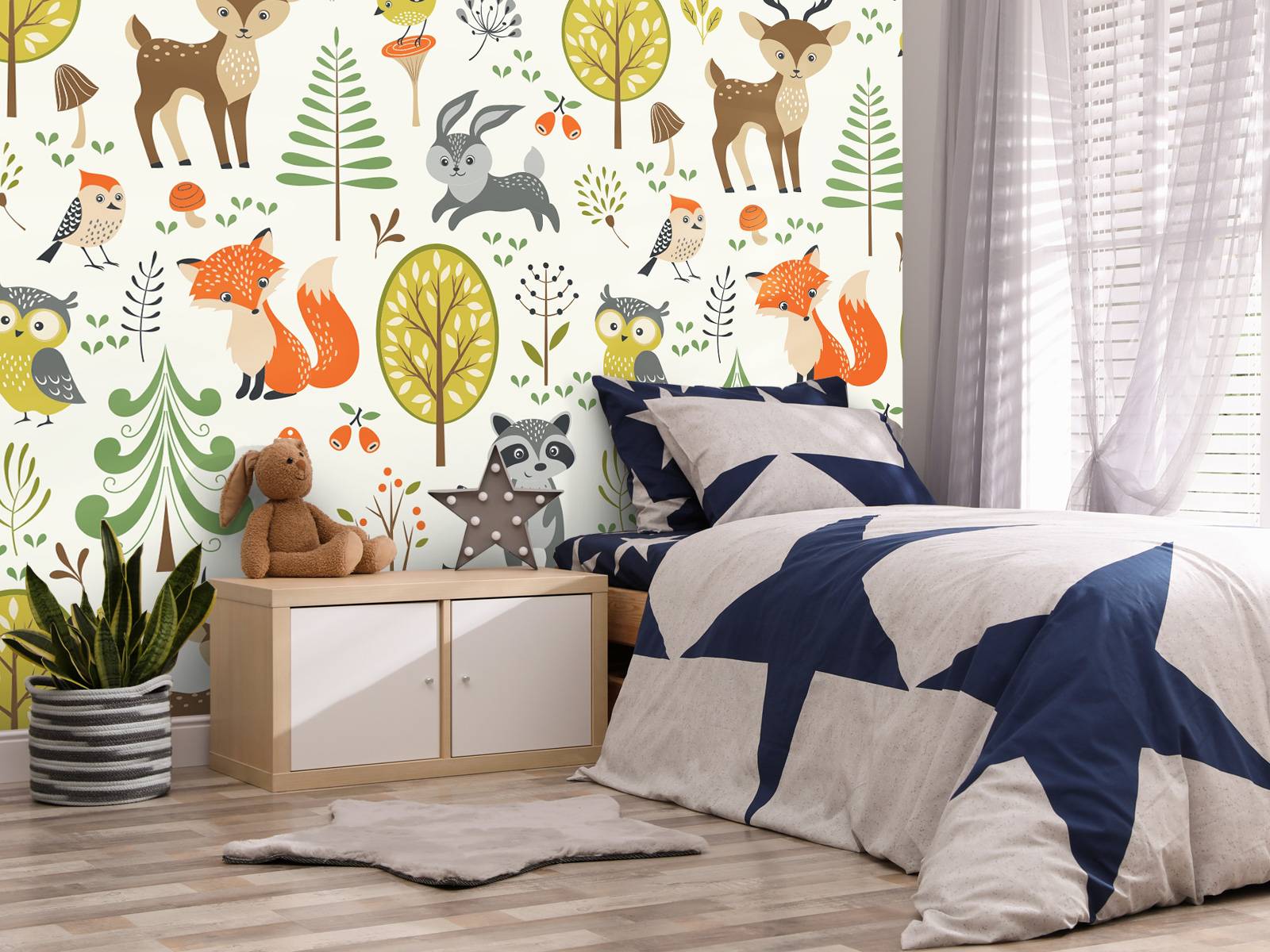 Animals in the forest