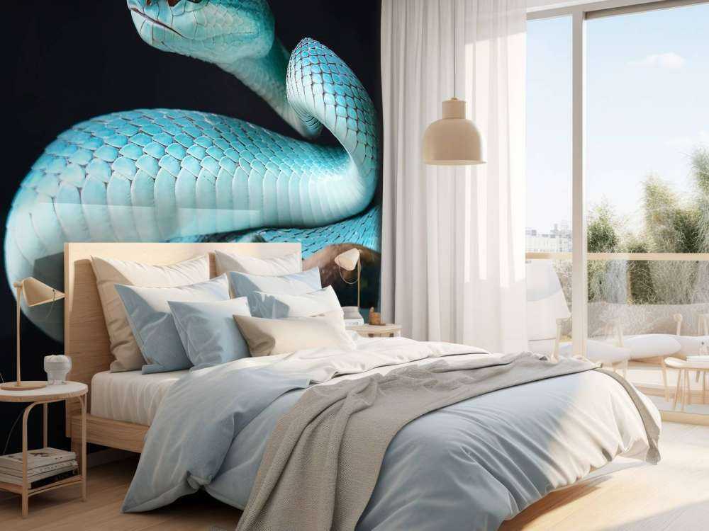 Blue Insular Snake
