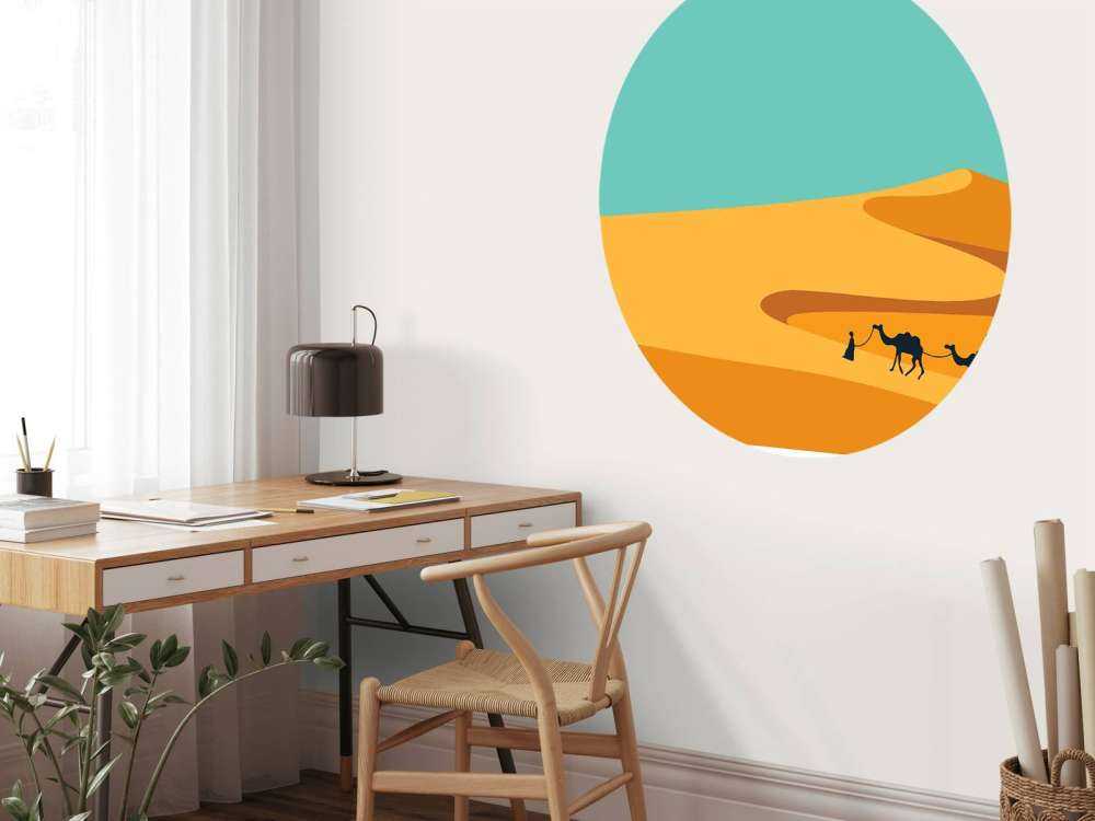 People in the desert