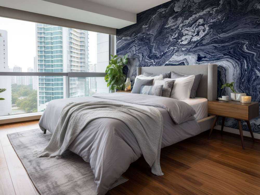 Marble with fine structure