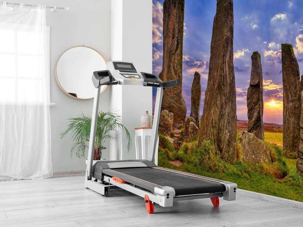 Standing stones at sunset